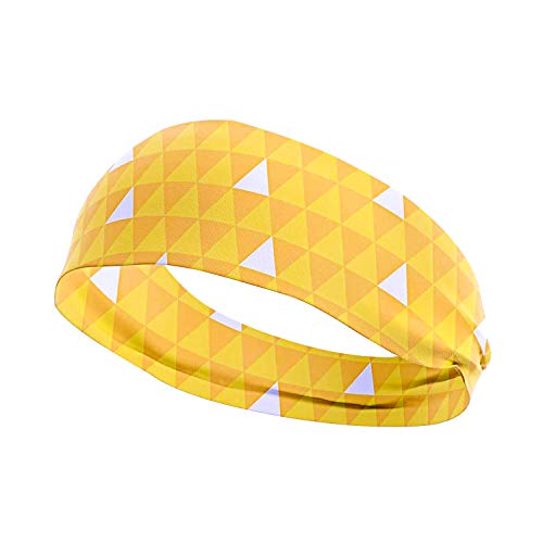 Yi PF G star ヘアバンド 鬼滅の刃 ヨガ ヘッドバンド ヘアターバン 和柄 生地 伸縮性 洗顔用 スポーツ用 ランニング