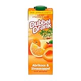 DUBB BEBIDA Albaricoque Naranja - 1 Litro - Delicioso, Cremoso Albaricoque Naranja Nektar
