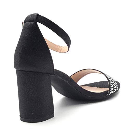 ANGKORLY - Scarpe Moda Decollete con Tacco Sandali...