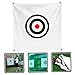 BCOATH Professional Targeting Cloth Canvas Hitting Net Portable Chipping Net Indoor Chipping Game Mat