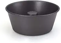 Forma de Pudim Antiaderente, Aluminio Oliveira, Nº 18, Preto, Pacote de 1