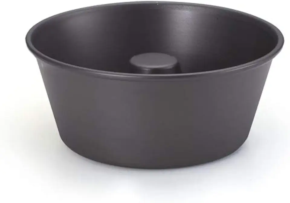 Forma de Pudim Antiaderente, Aluminio Oliveira, Nº 18, Preto, Pacote de 1