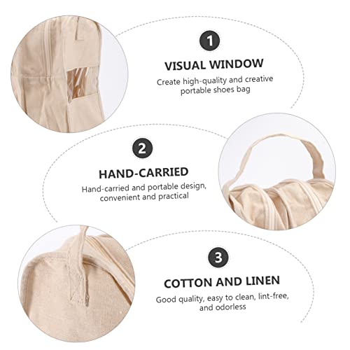 Cabilock 1 Unidade Saco De Armazenamento De Sapato Bolsa Para Botas De Esqui Suporte De Sapatos Saco