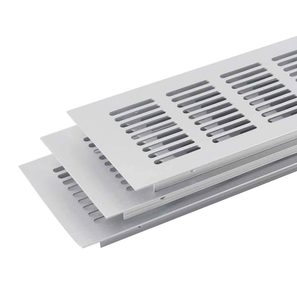 Griglia di ventilazione a rete rettangolare in lega alluminio | 150x(150-800)mm for armadio guardaroba armadio bagno ventilazione di scarico(150x200mm)