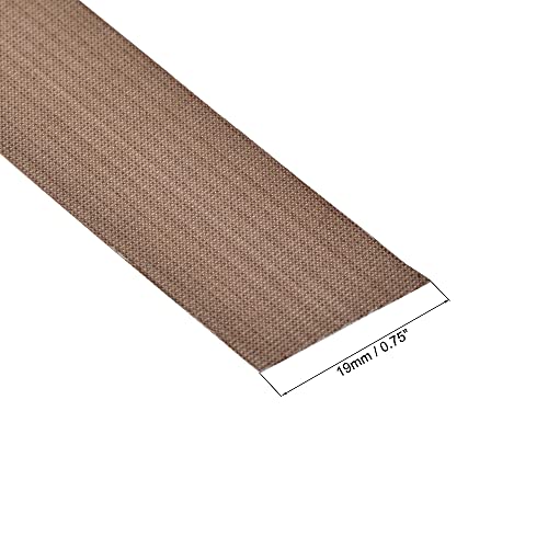 Ruban adhésif PTFE marron 19mm x 10m résistant à la chaleur - 3