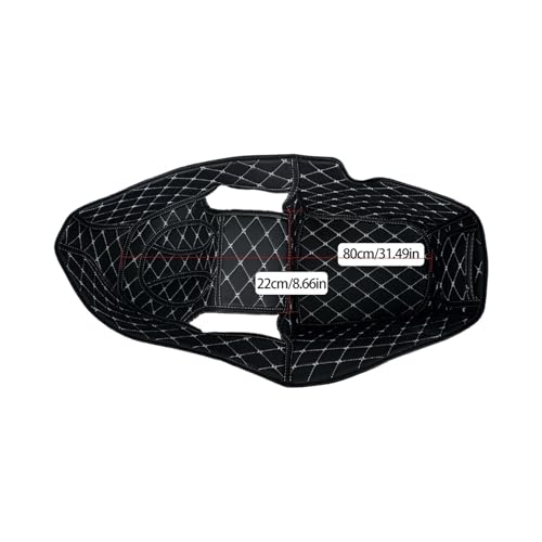 Forro maletero motocicleta para 368 G con cojín y protector de caja de almacenamiento 4