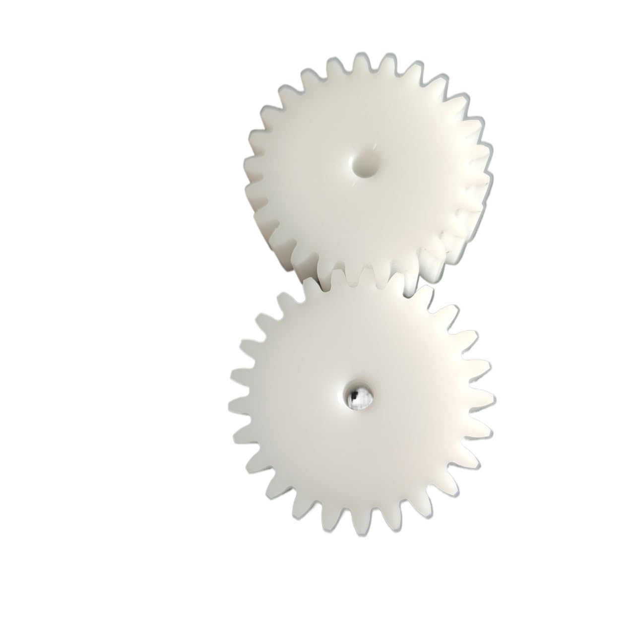 Cylindrical Drive 2pcs 1 Module 16 Teeth Flat Spur Gear 1M 16T Straight Teeth Gear Pinion 18mm Diameter 8mm Thickness Cylindrical Gear Rack Machinery(7mm bore)