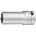 ASW 72062 Long Impact Socket, Silver, 1/2-Inch Hex 13 mm