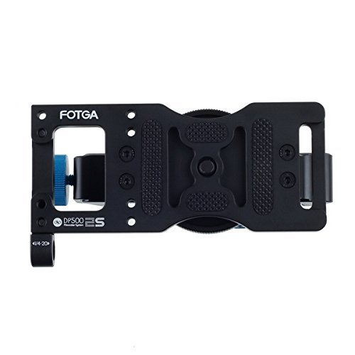 Fotga DP500IIS Liberação Rápida 15 mm Rail Rod Queijo Base Rig + DP3000 M1 Follow Focus para Câmeras