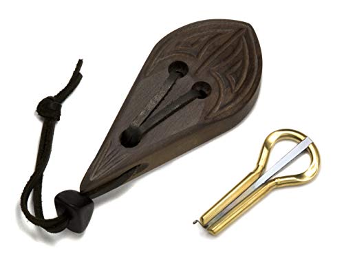 Jew's harp with case jaw harp mouth harp mondharp maultrommel by Pavel Potkin with cedar case "Meteorite"