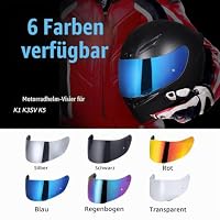 JQF Gear Helmvisier für Agv K1 K3SV K5 Visier Motorradhelm Visier – Ansicht 8