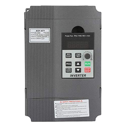 220V 1.5KW VFD,Single-Phase Variable Frequency Drive,Variable Speed Drive Inverter Motor Drive,Adjustable-Frequency Drive VFD Speed Controller for 3-Phase 1.5kW AC Motor
