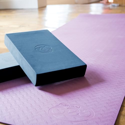 Yoga-Mad EVA Yoga Block | Non Slip Foam Block for Yoga, Pilates, Stretching & Home Workouts Providing Support & Stability | 30cm x 20cm x 5cm - Image 4