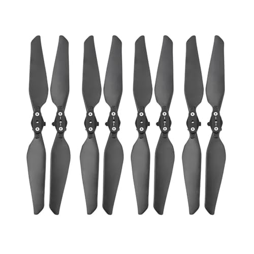 Hélices pliantes pour drone X8 SE 2020 2022 V2 - Lot de 8 pales noires en PC renforcé