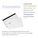THONSEN SLE4442 Chip Cards w/HiCo 2 Track Mag Stripe - 100 Pack