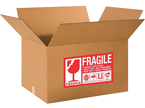 Image of Fragile Handle with Care Size: 11 X 7 Cms Self Adhesive Packing Sticker (500 Pc)