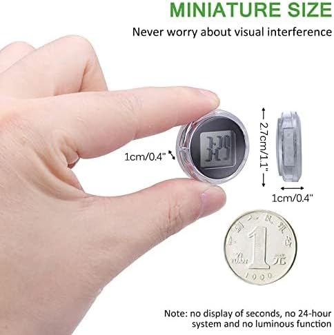 Miniatura 3 de DDSKY Reloj digital impermeable para motocicleta, paquete de 4, 1.1 pulgadas de diámetro