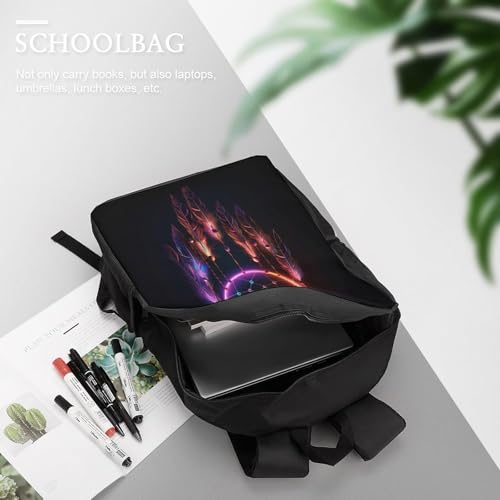 Sac à dos imprimé 3D pour enfants design relief 43,2 cm