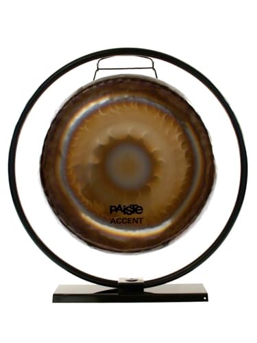 Paiste Accent Gongs on Stands - Includes Gong, Stand, and Mallet/Lively Sound