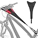 Lybunair Adjustable Bike Frame Sweat Guard Protector Cover - Super Sweat Absorption - for Bikes Indoor Outdoor Cycling Training