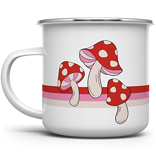 Taza retro Loftipop setas camping 12oz miniatura 1