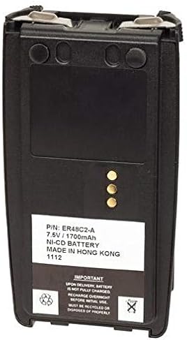 Battery Compatible with Harris XG-25 Radio - 7.5V 1700 mAH Ni-CD