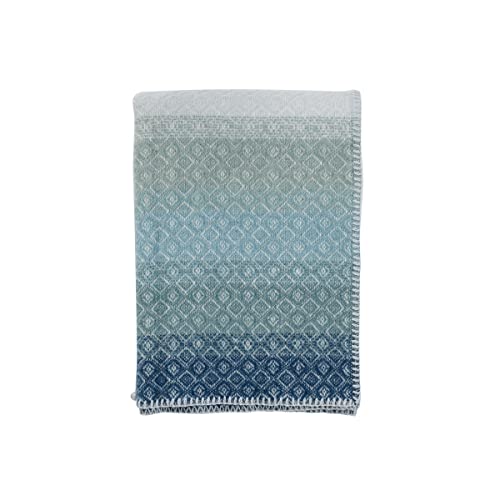 Klippan - Kinderdecke Havanna Bunt/Blau 90 x 130 cm