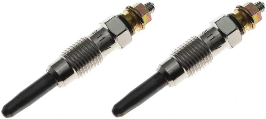 Compatible with Ssangyong for Musso Istana MB100 MB140 1996-2007 Diesel Glow Plugs 6611593101 66115931A1(5 pc)
