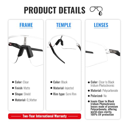Image of Oakley SUTRO LITE SWEEP OO9465 Shield Sunglasses With Official Eyewear Kit