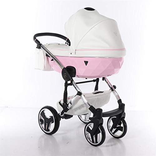 Junama kinderwagen combinatie kinderwagen premium buggy babyzitje + accessoires Isofix selecteerbaar Candy by Ferriley… - Afbeelding 7