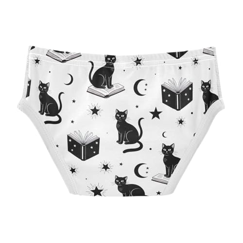 ODAWA Black Cats Soft Cotton Toddler Underwear Tagless 2T Boys Underwear2