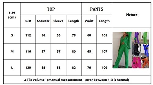 Rmasyea Womens 2 Pieces Casual Pleated Outfits Set Loungewear Y2K Long Sleeves Wide Leg Pants Pajamas Streetwear (Green, Xl) #TOP7
