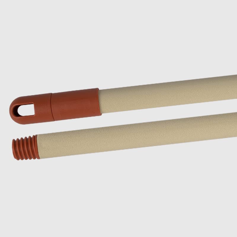La Briantina Manche professionnel pour balai - Longueur : 130 cm - Finition antidérapante - En métal plastifié