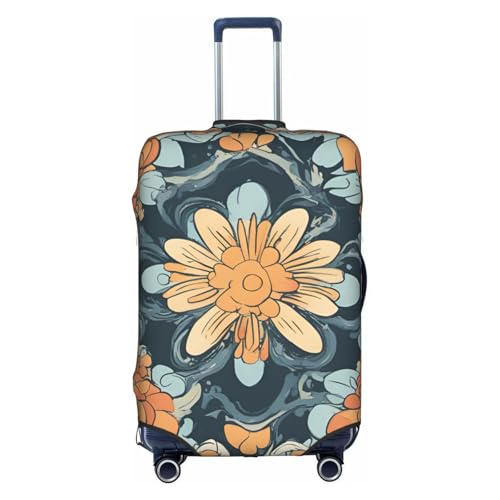 Blossom Flower Tsa Approved Luggage Cover For 18-32 Inch Suitcases Scratch-Resistant Stretch Luggage Cover