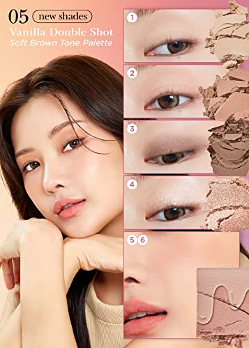 I'm Meme Mini 2-In-1 Palette - Multi Cube | Portable, Versatile, 4 Eye-Shadows And 2 Blush, 05 Vanilla Double Shot, 0.27 Oz #TOP3