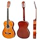 World Rhythm 4/4 Klassische Gitarre - Spanische Gitarre, Natur, für Anfänger, volle Größe, ideal für Kinder ab 12 Jahren