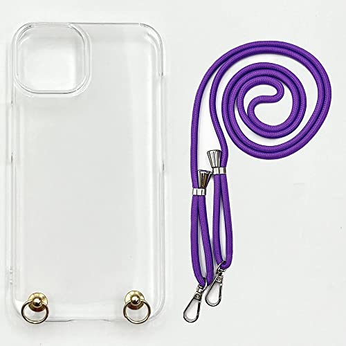 HUAWEI nova 5T �Ή� �P�[�X �X�}�z �V�����_�[�X�g���b�v �N���A �P�[�X (�X�g���b�v�J���[�F�p�[�v��) �X�}�z�X�g���b�v �l�b�N�X�g���b�v �Y�ꕨ�h�~ ���� �����h�~ �V�����_�[ �X�g���b�v �t�� ��|�� ���|�� �΂߂��� �[�d�\ �X�}