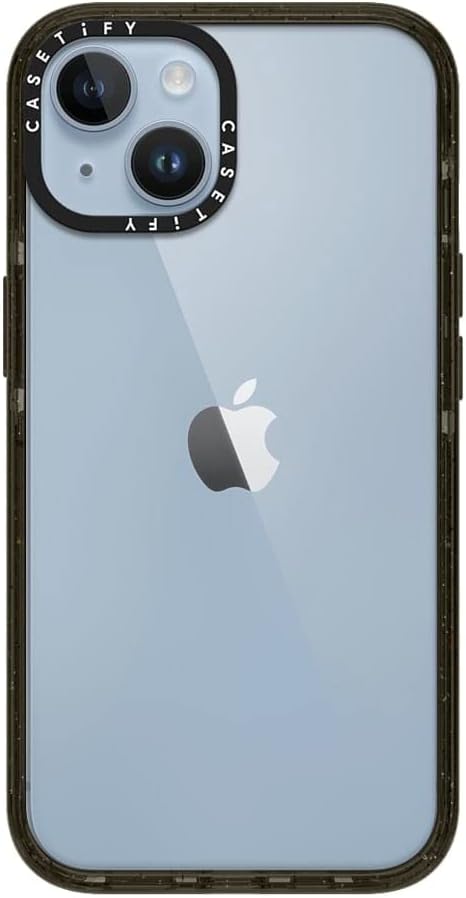 CASETiFY Impact iPhone 14 Case [4X Military Grade Drop Tested / 8.2ft Drop Protection] - Glossy Black