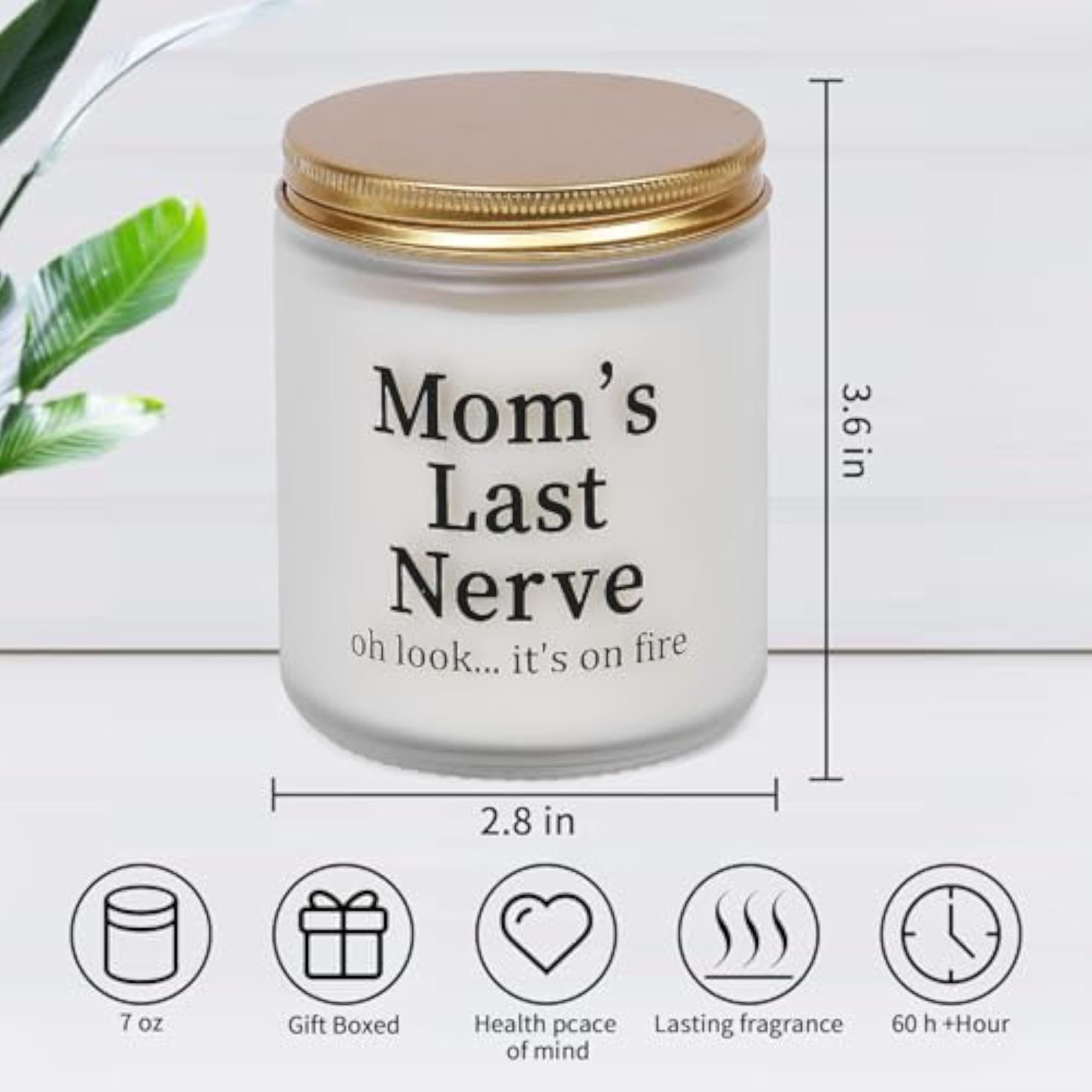 Scented Candle for Mom, Funny Birthday Gift