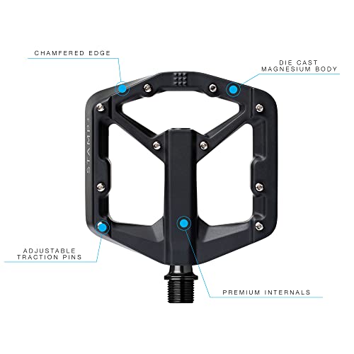 Crankbrothers Stamp 3,Magnesium MTB Bike Pedal, Black, Small by Crankbrothers - Image 3
