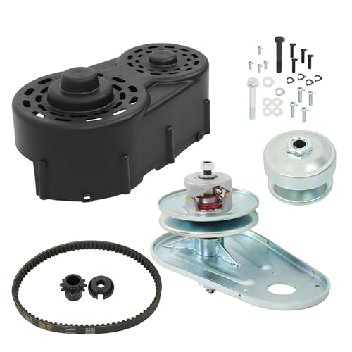 GENRICS Go Kart 40 Series Torque Converter Kit 8HP-16HP Engines Clutch Pulley Driver Driven Replacement for Predator 420cc GX 340/390 Manco
