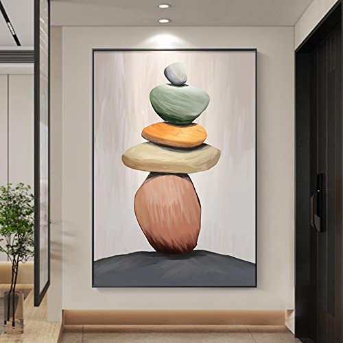 Art Mural Salon et Décoration Zen avec la Toile KEBIA 35x50