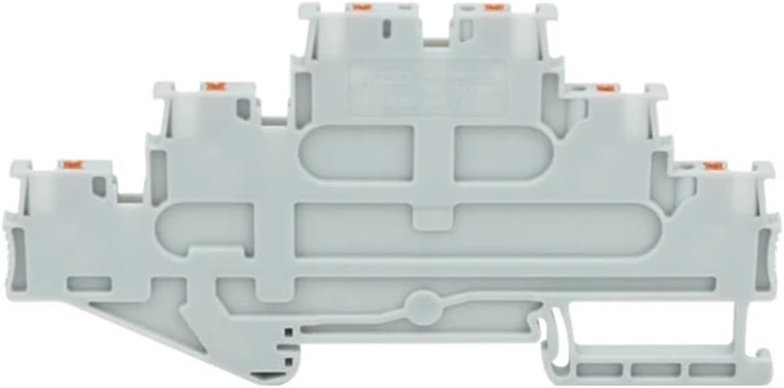 5 PCS PT-1.5-3L 3 Level Push in Terminal for 1.5mm2 Triple Layer Wire Connectors Electric Din Rail Terminal Block PT 1.5-3L