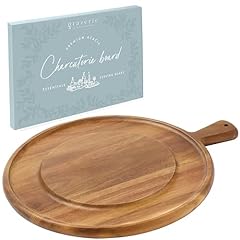 Round Groove Board Acacia