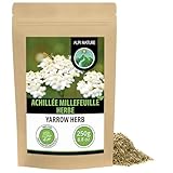 Alpi Nature Achillée Millefeuille Tisane 250g, Herbe d'Achillée Millefeuille Séchée et Coupée