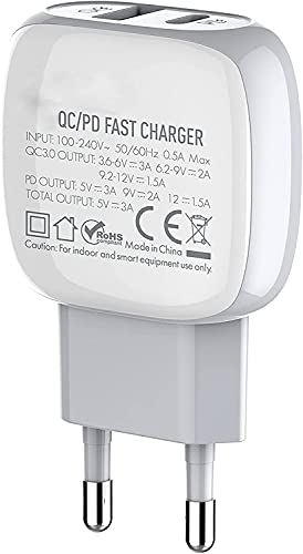 Image of 3idea Tessco (Bc-202) Multiple Usb Charger With C-Type Usb Cable Cellular Phone