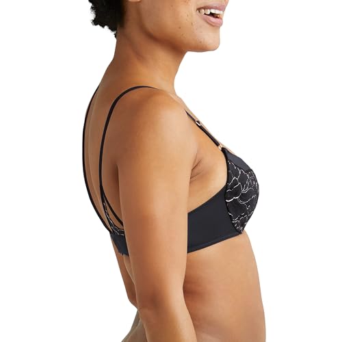Image of Maidenform Women's Push-Up Bra, Love The Lift Lace Demi Push-Up Bras for Women, Smoothing, Underwire, Convertible Straps
