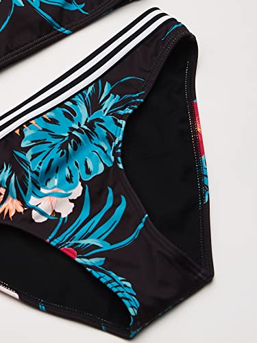 Image of Roxy Girls' Island Trip Crop Top Swimsuit Set