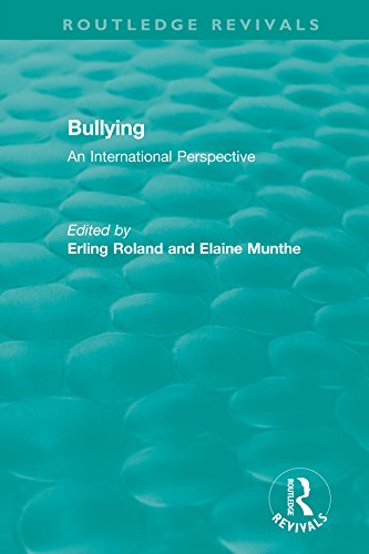 Bullying (1989): An International Perspective (Routledge Revivals)