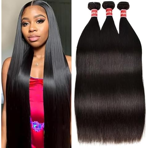 Oshiney 3 Bundles Straight Hair Cover